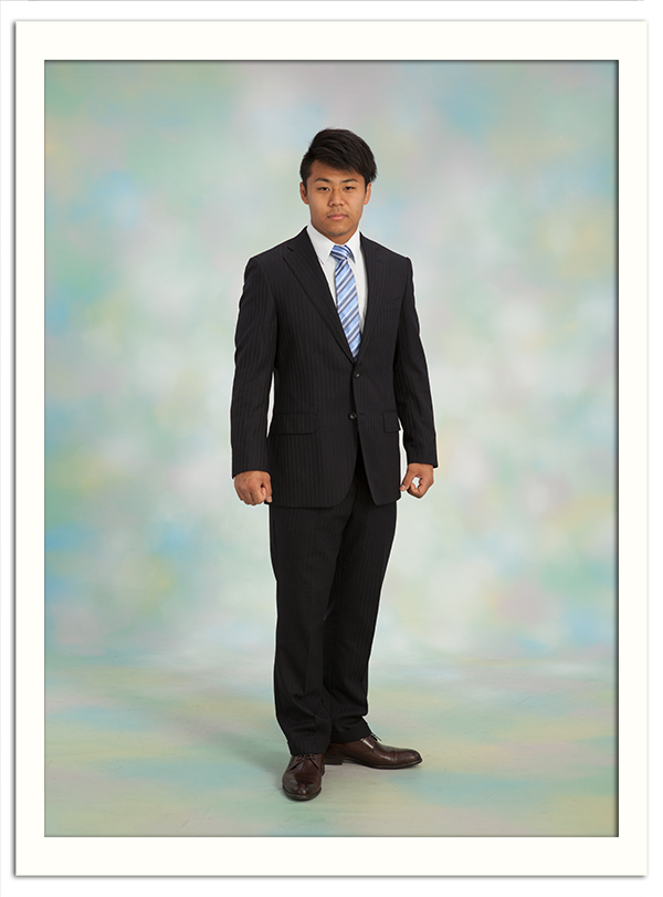 成人式 男子紋付袴の着付 写真撮影 調布市サクシード